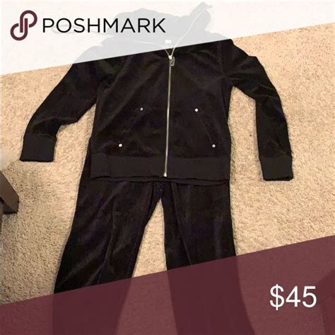 michael kors velour jogging suit